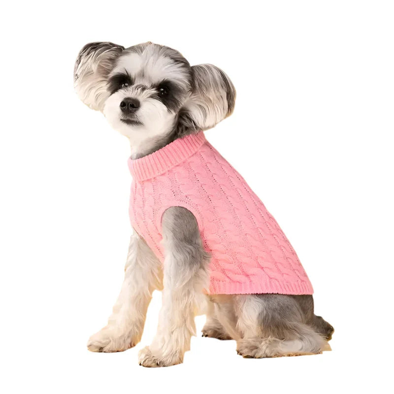 Britta Gestrickter Hundepullover