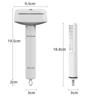 Salem | 2-in-1 Haustierbürste Mit Felltrimmer Für Effektive Fellpflege