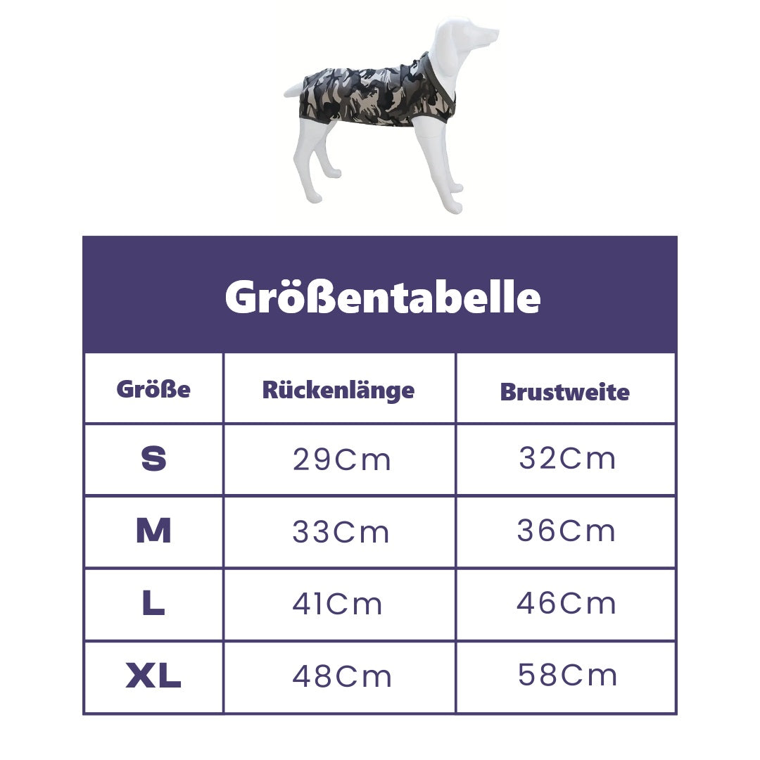 Ziggy Erholungsoverall für Hunde