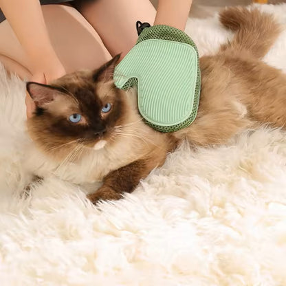 Lani | Pflegehandschuh für Katzen mit Haarentfernung und Massagefunktion