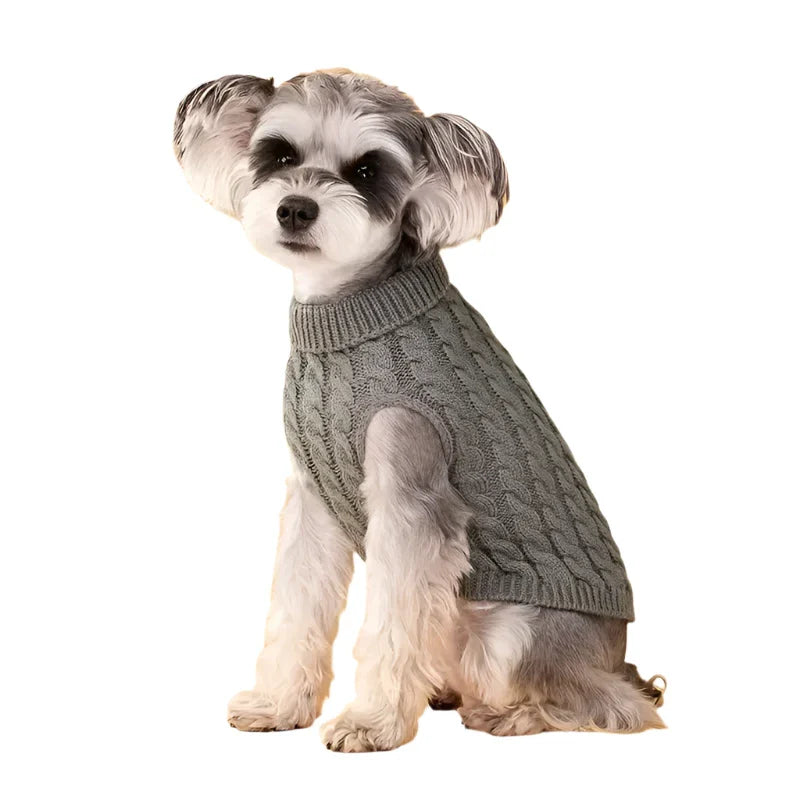 Britta Gestrickter Hundepullover