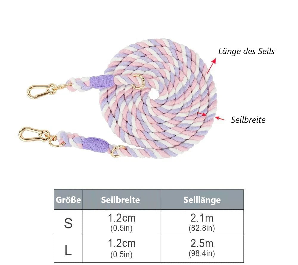 Sissi Handgefertigte Hundeleine