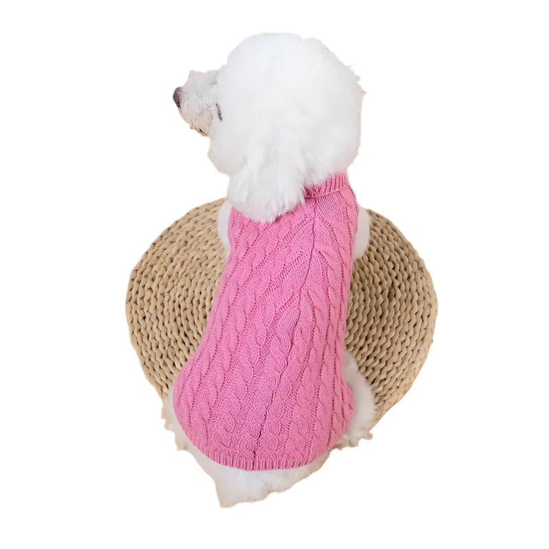 Britta Gestrickter Hundepullover
