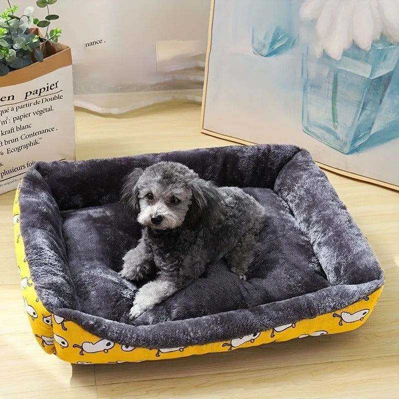 Zeke Komfortables Hundesofa-Bett für ultimativen Komfort und Entspannung-Bett