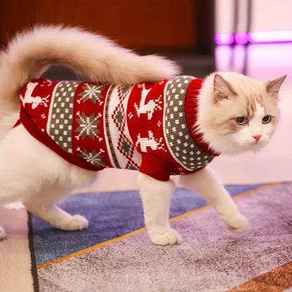 Blaze Gestrickter Pullover für Katzen