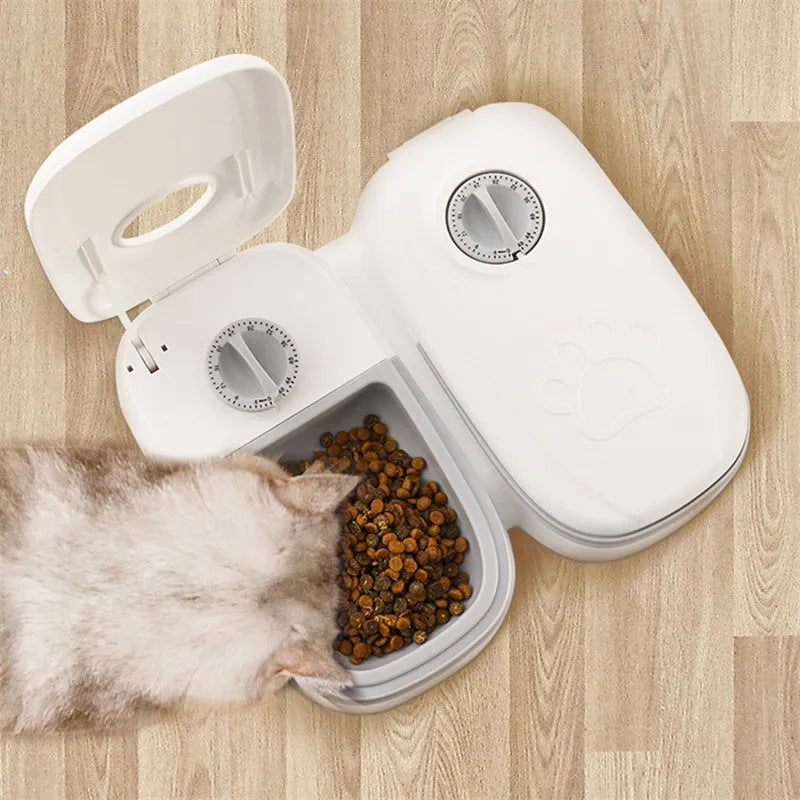Brian | Futterautomat mit Timer für Katzen und Hunde Portionsgenaue Fütterung