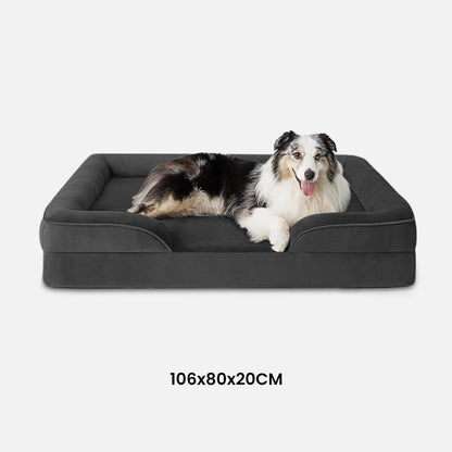 Marvin Unterstützendes Hundebett mit Memory Foam