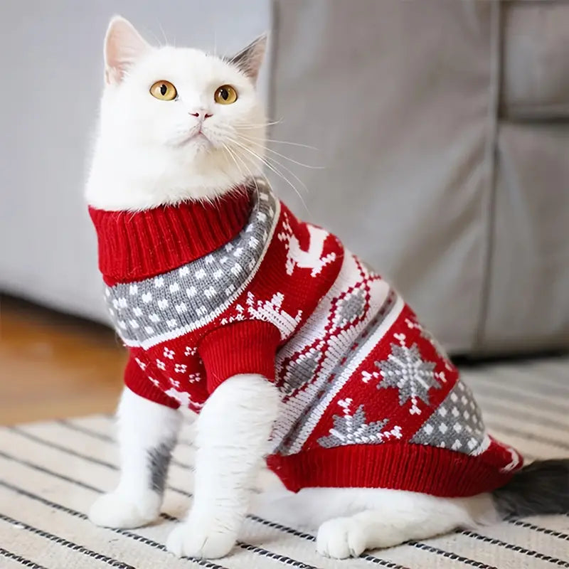 Blaze Gestrickter Pullover für Katzen