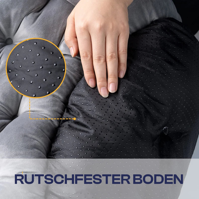 Dextro Gemütliches Samt-Katzenbett