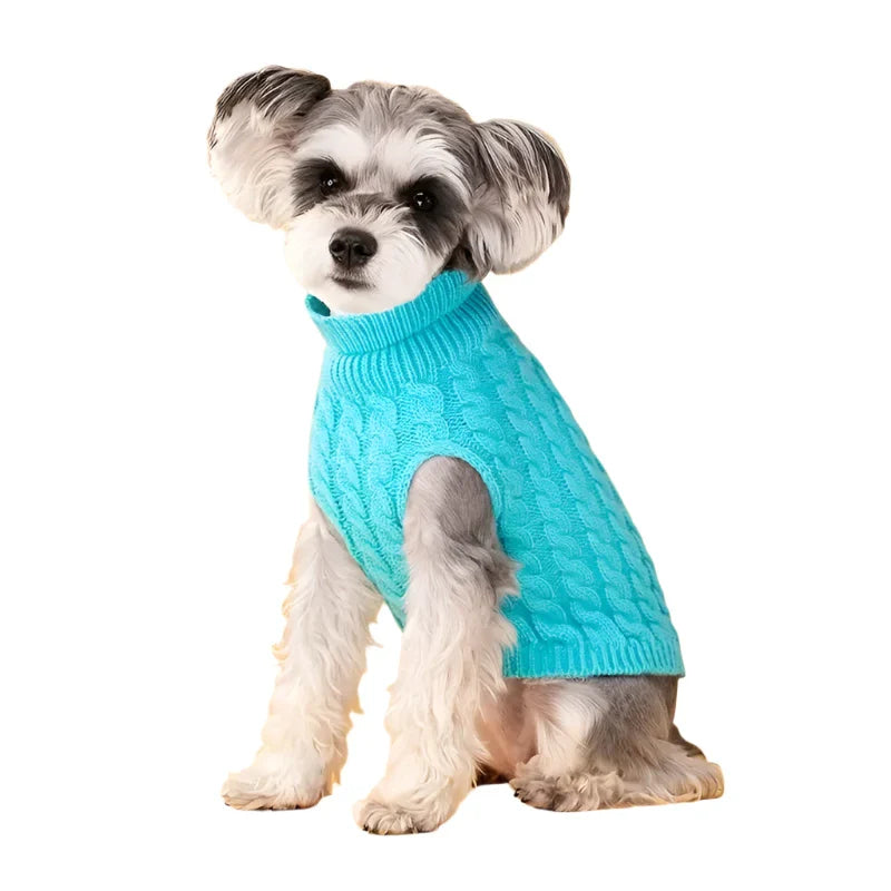 Britta Gestrickter Hundepullover