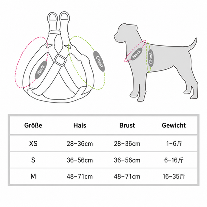 Abby | Verstellbares Hundegeschirr