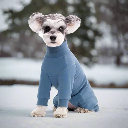 Matti Weicher Fleece-Jumpsuit für Hunde