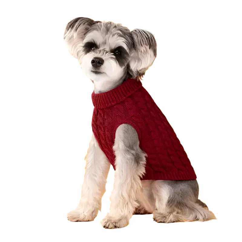 Britta Gestrickter Hundepullover
