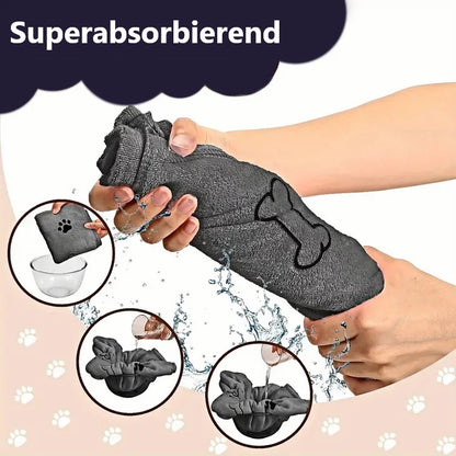 Kris Schnell trocknendes Hundehandtuch