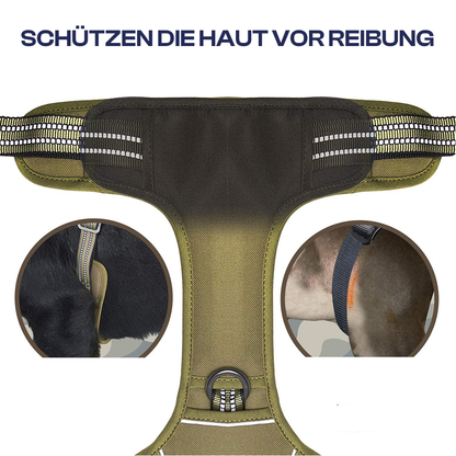 Vincent Taktisches Hundegeschirr mit MOLLE