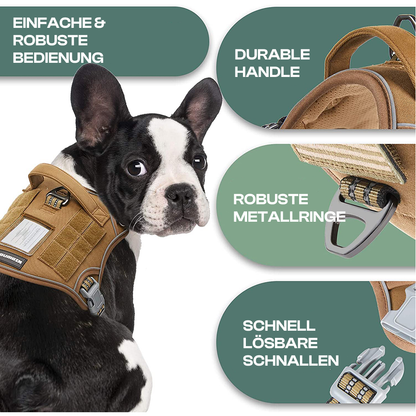 Vincent Taktisches Hundegeschirr mit MOLLE