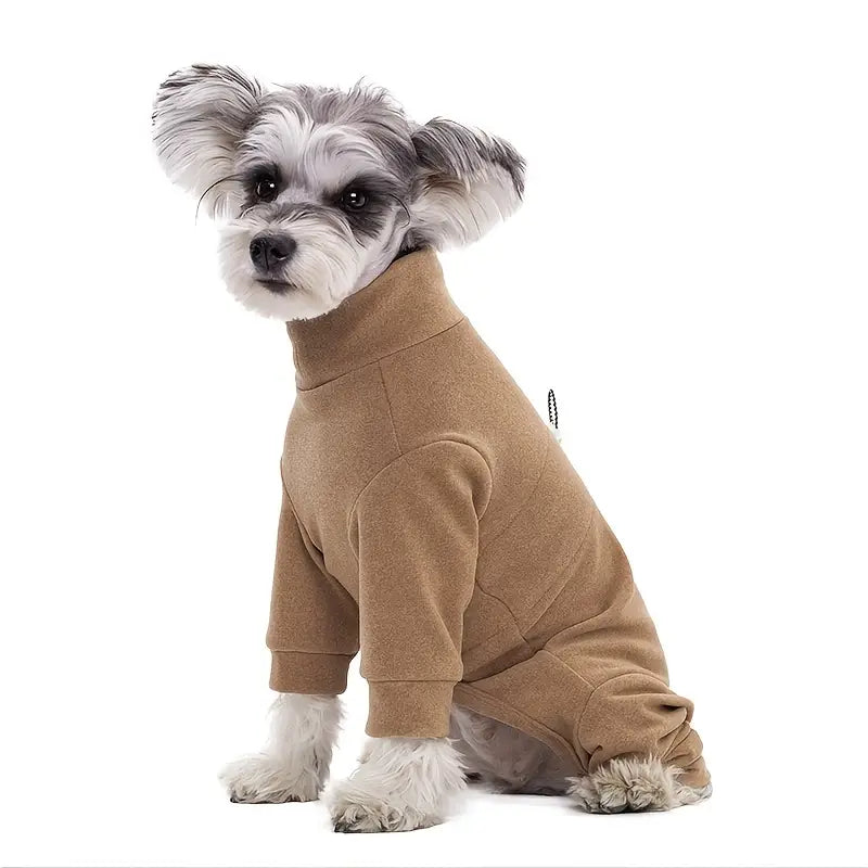 Matti Weicher Fleece-Jumpsuit für Hunde