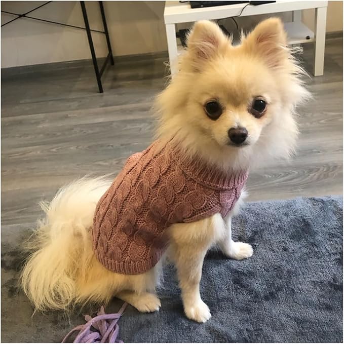 Britta Gestrickter Hundepullover