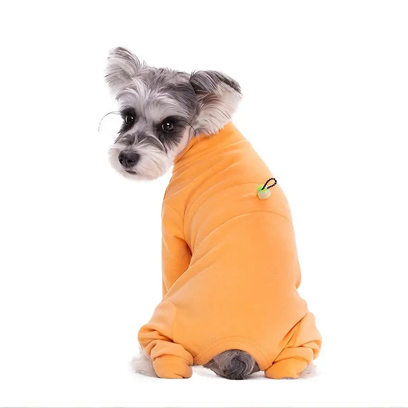 Matti Weicher Fleece-Jumpsuit für Hunde