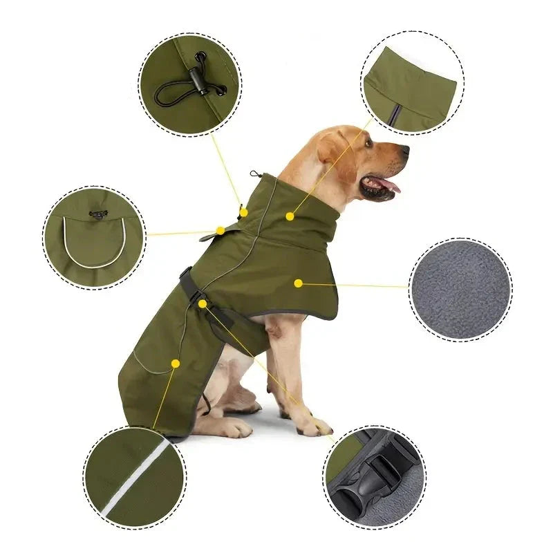 Zenon Wetterfeste Hundejacke