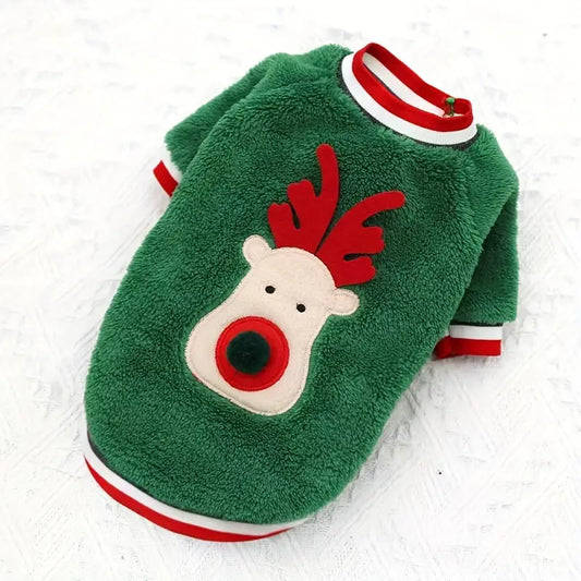 Ruth Rentier Weihnachtsoutfit für Hunde und Katzen