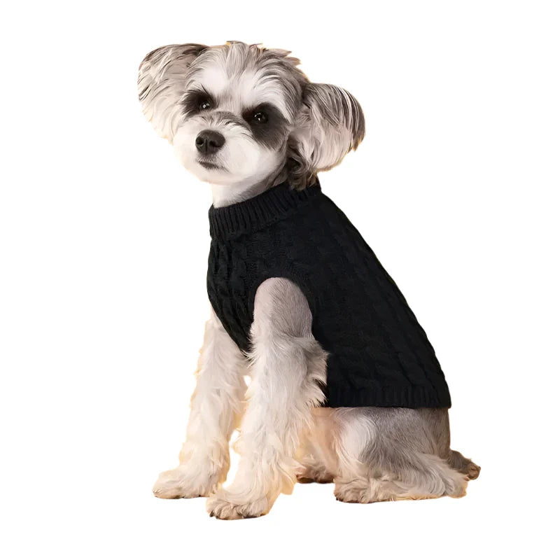Britta Gestrickter Hundepullover