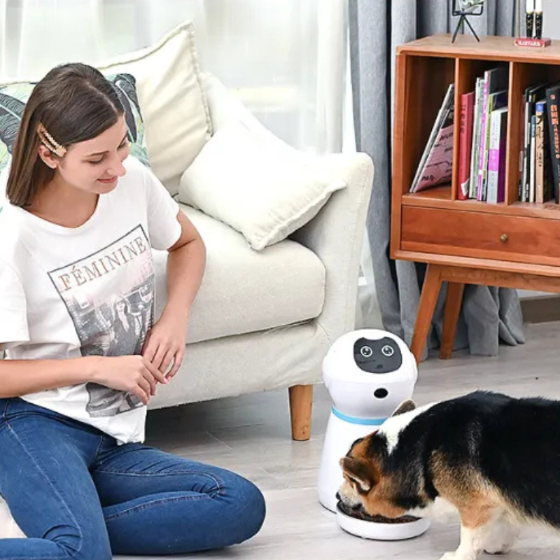 Brado | Automatischer Hundefutterspender mit digitaler Anzeige und Timer