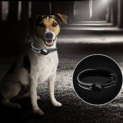 Alfred Reflektierendes Hundehalsband mit AirTag