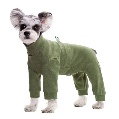 Matti Weicher Fleece-Jumpsuit für Hunde