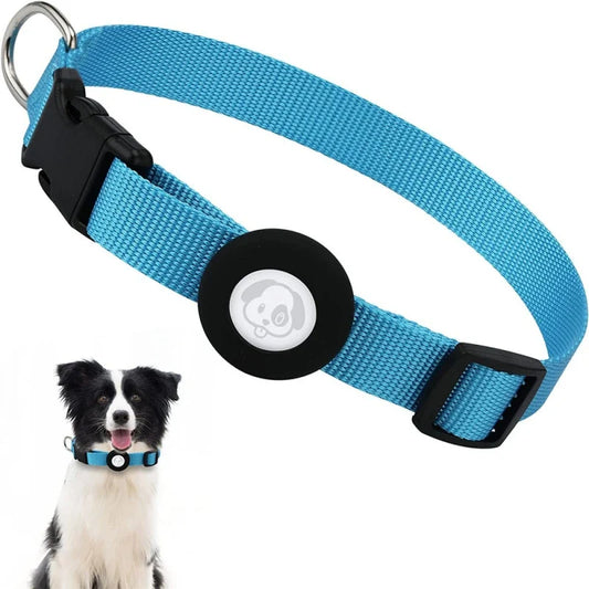 AirTag Hundehalsband mit verstellbarem Nylonverschluss | Brenno