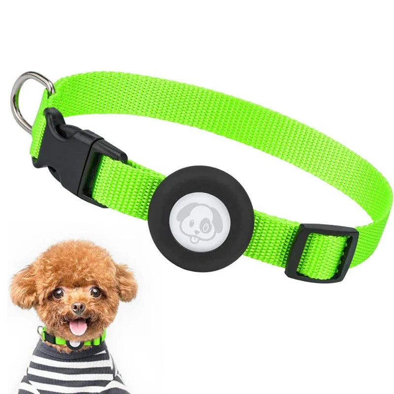 AirTag Hundehalsband mit verstellbarem Nylonverschluss | Brenno