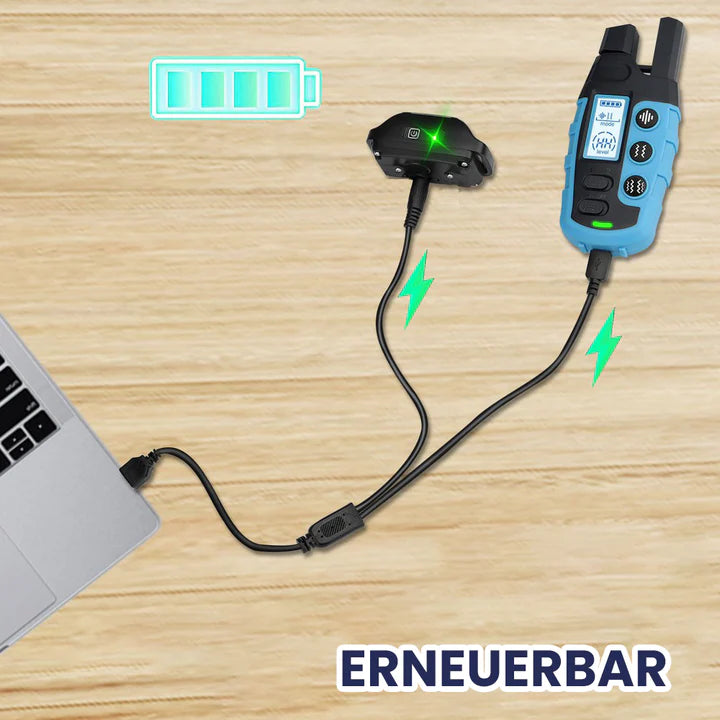 Anti Bell Halsband mit Spracherkennung und wasserfestem Empfänger | Yari