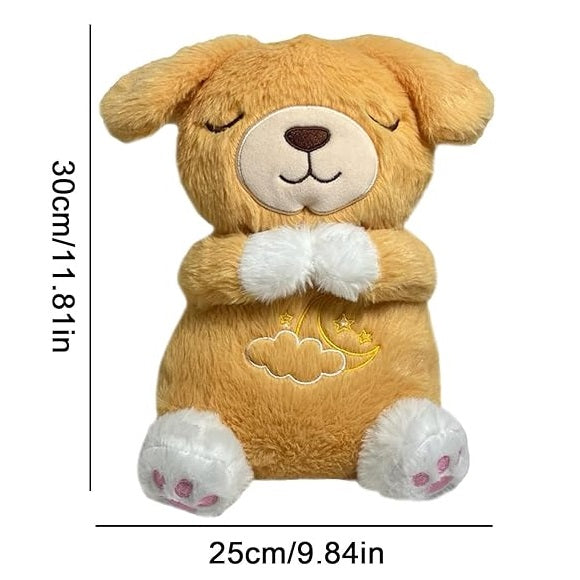 Atmendes Kuscheltier für Hunde bei lauten Geräuschen | Roman