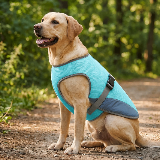 Atmungsaktive Kühlweste Für Hunde | ChillPup