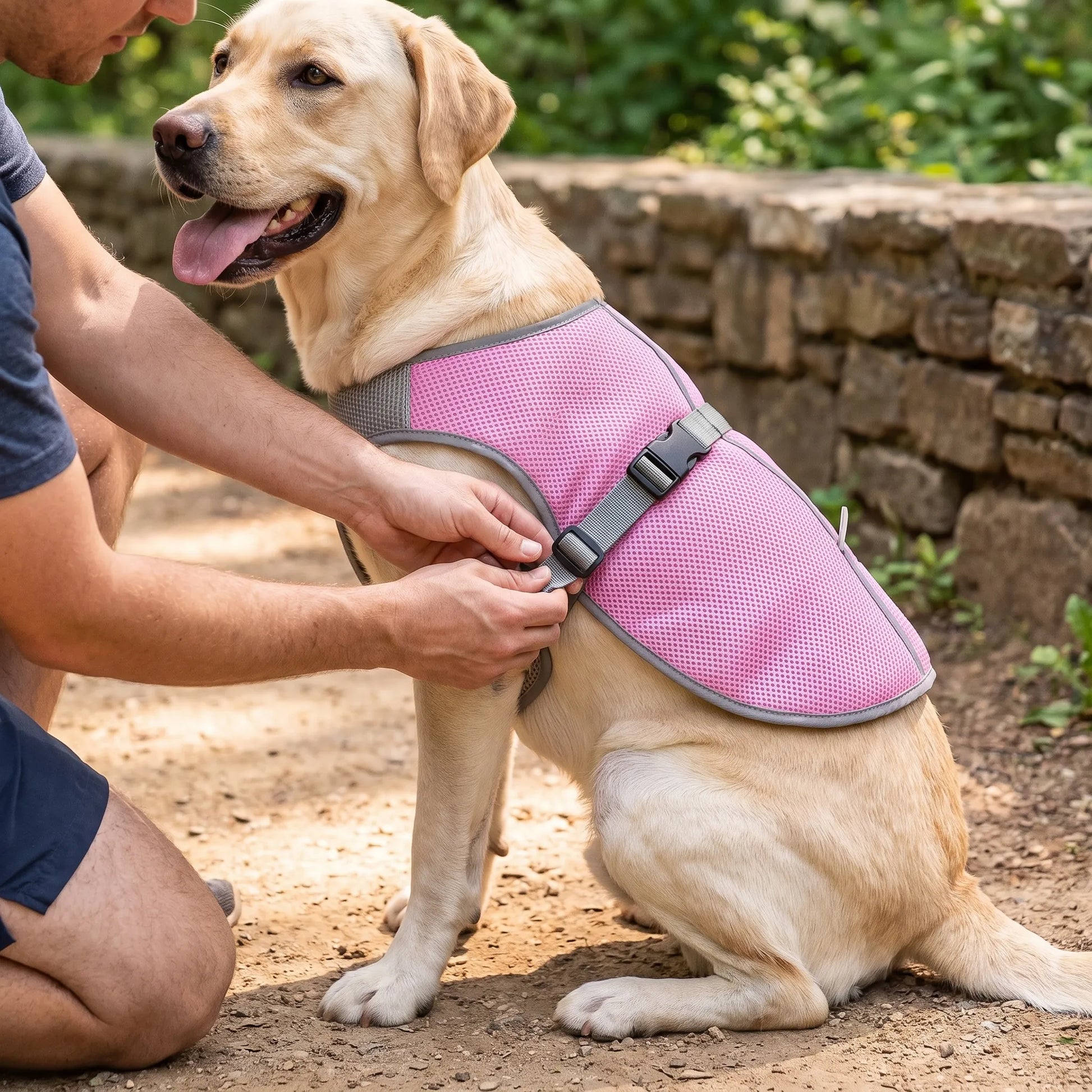 Atmungsaktive Kühlweste Für Hunde | ChillPup