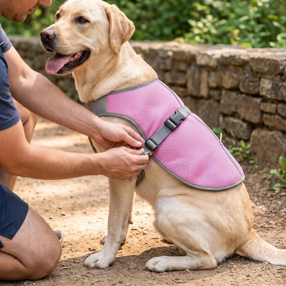 Atmungsaktive Kühlweste Für Hunde | ChillPup