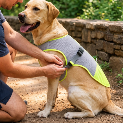 Atmungsaktive Kühlweste Für Hunde | ChillPup