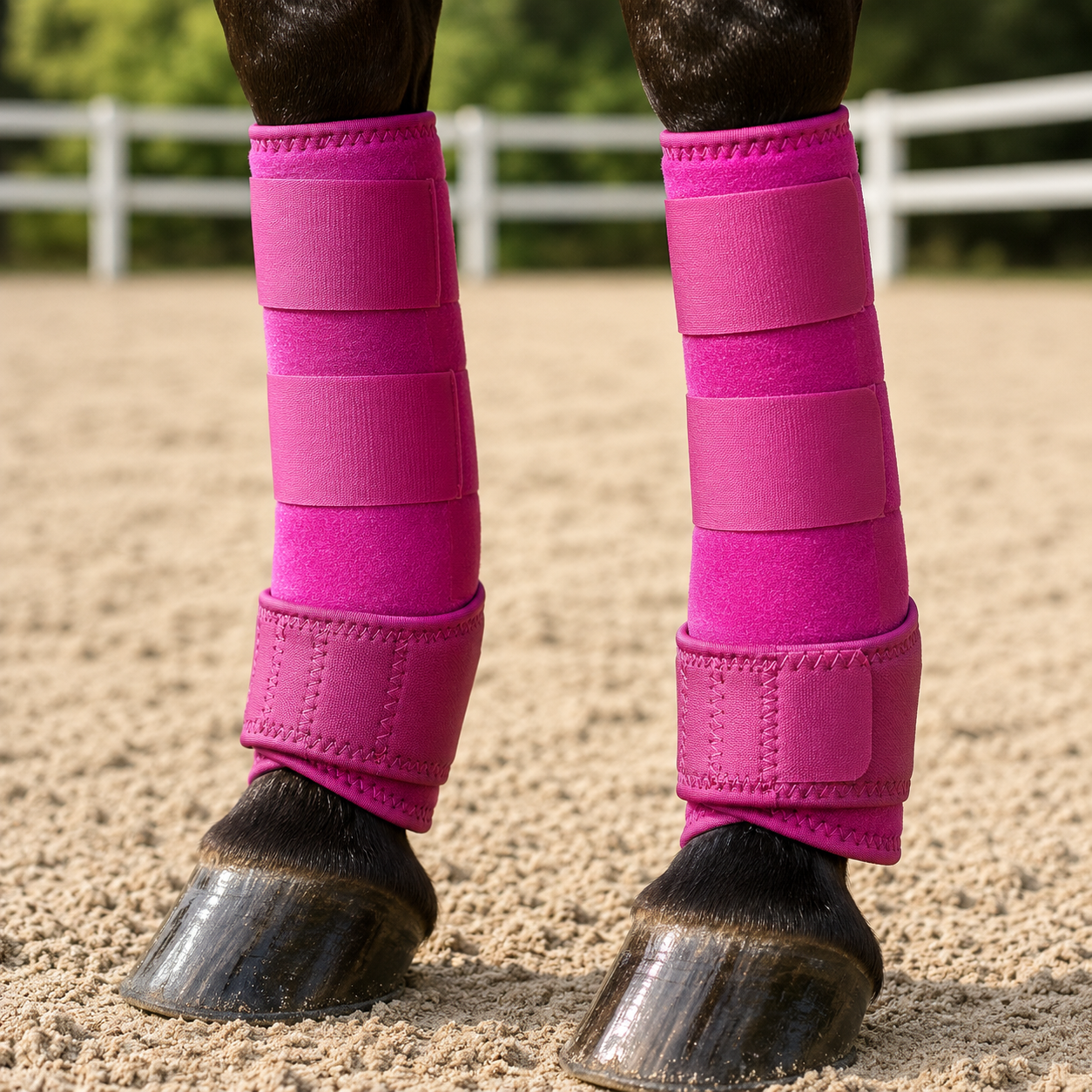 Atmungsaktive Pferde Gamaschen fur Training und Ausritte | Equira