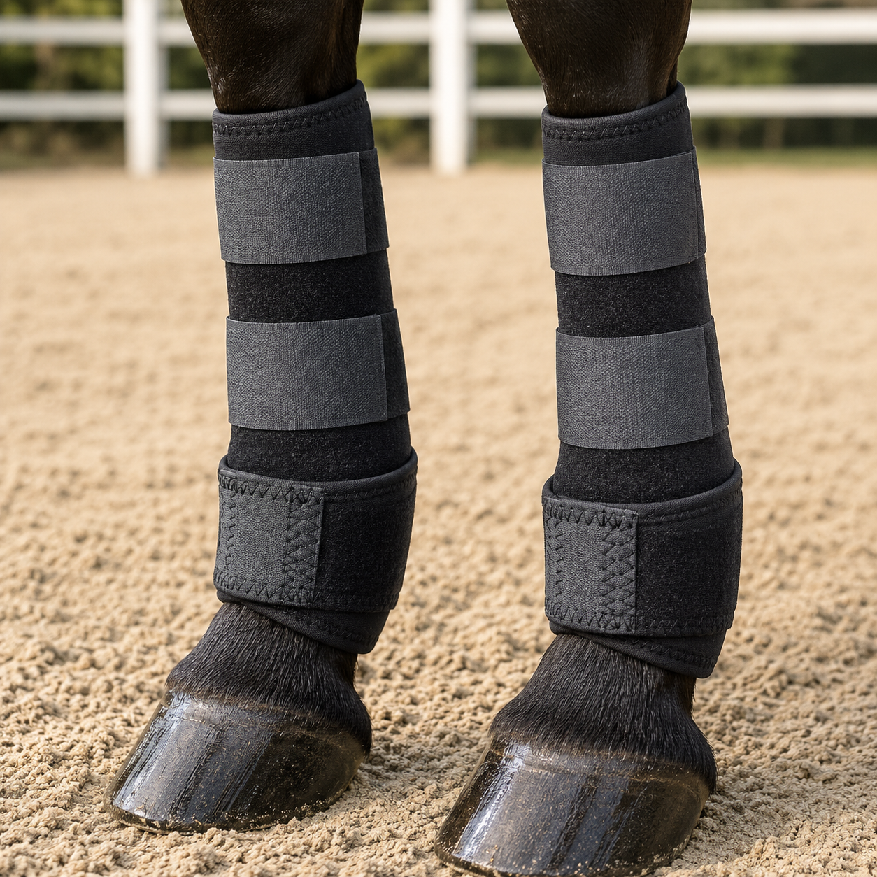 Atmungsaktive Pferde Gamaschen fur Training und Ausritte | Equira