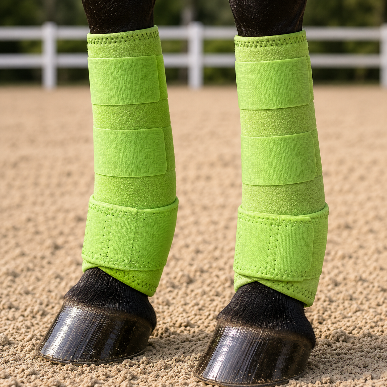 Atmungsaktive Pferde Gamaschen fur Training und Ausritte | Equira