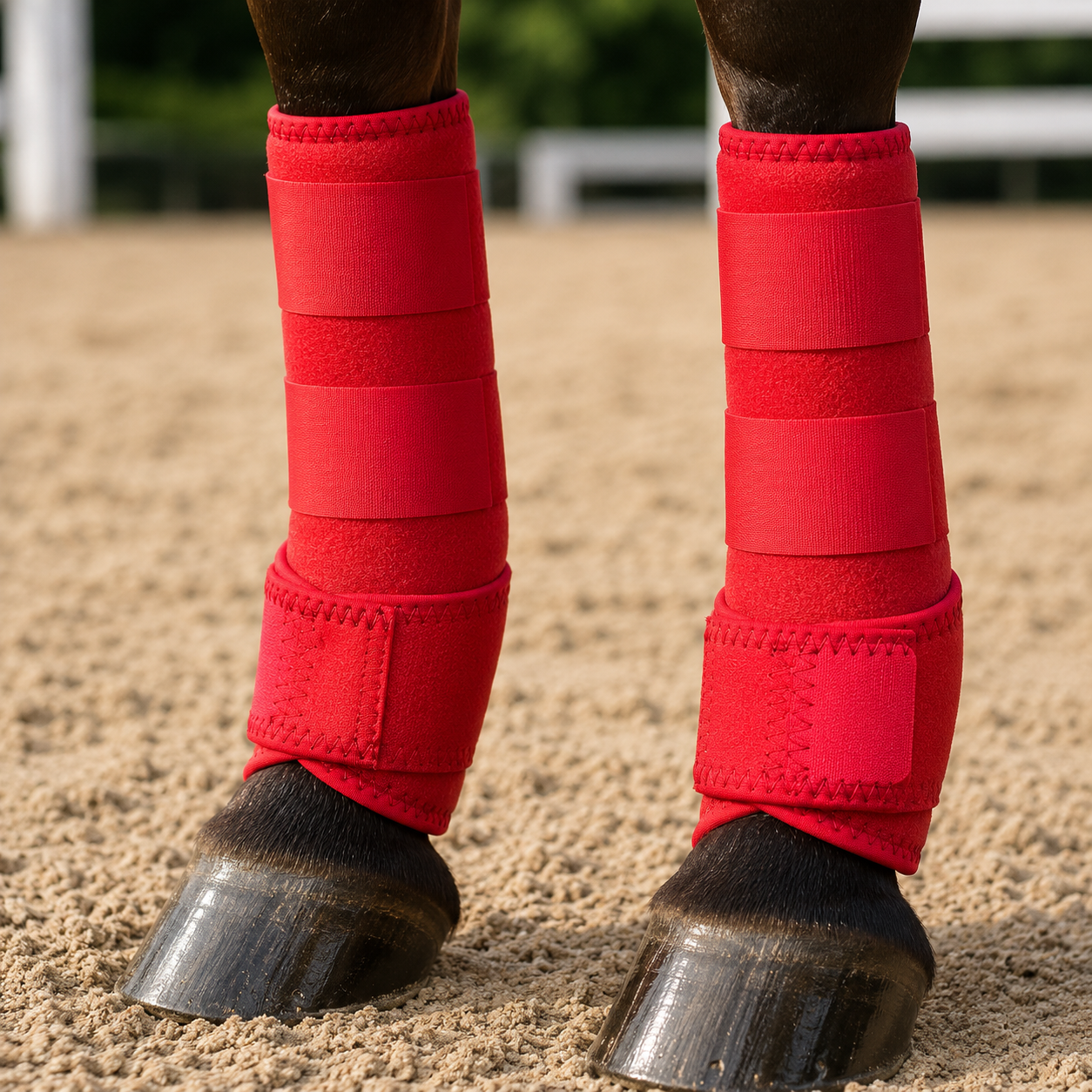 Atmungsaktive Pferde Gamaschen fur Training und Ausritte | Equira