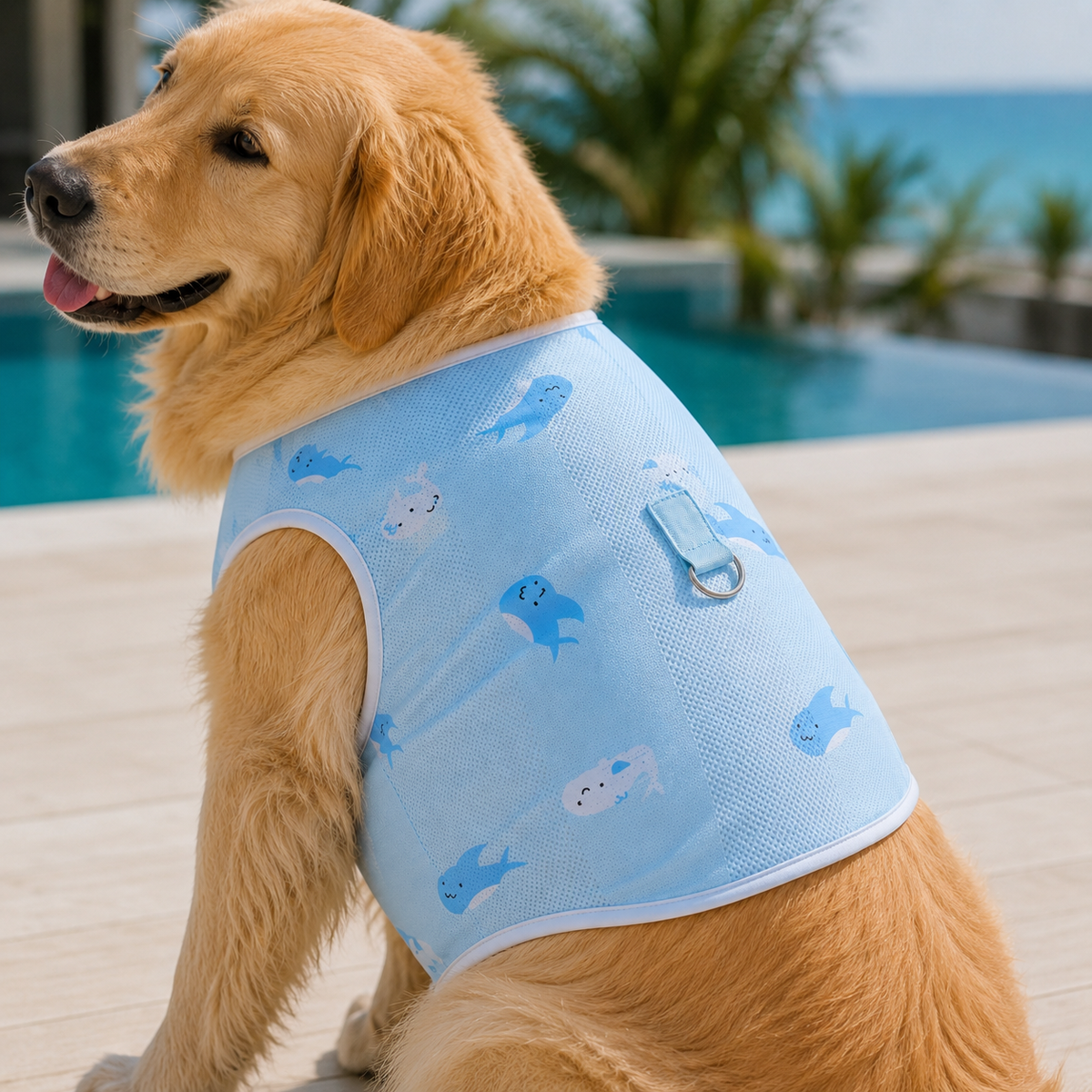 Atmungsaktive hunde kühlweste für Sommerausflüge und Abkühlung | Rolf