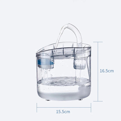 Automatischer Trinkbrunnen mit Sensor für Katzen und Hunde | Visilo