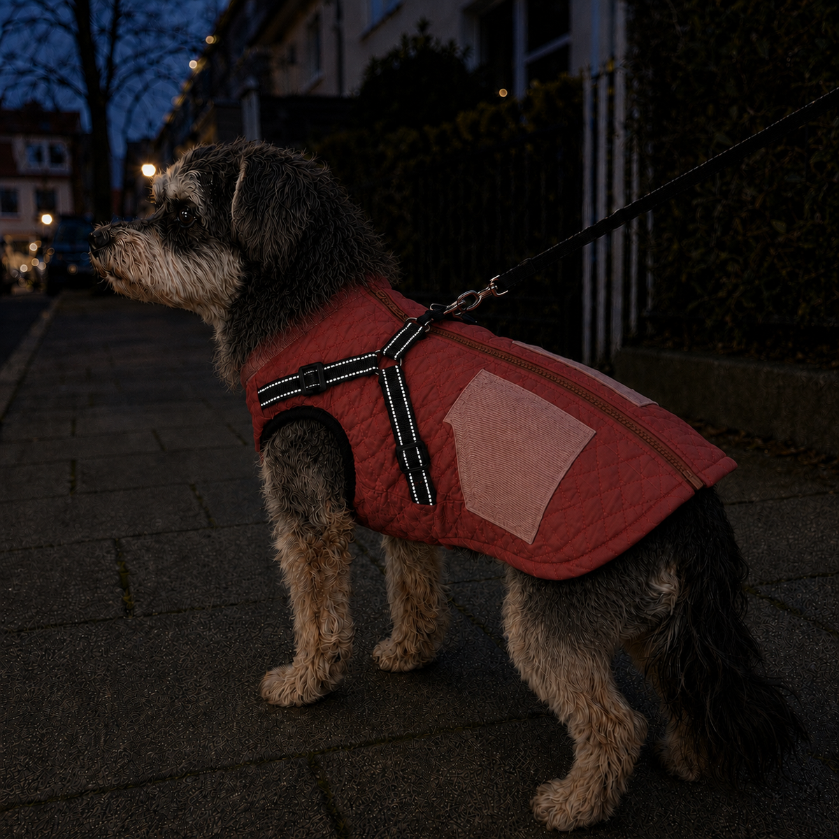 Balto | Hundejacke mit Fleece und Geschirr