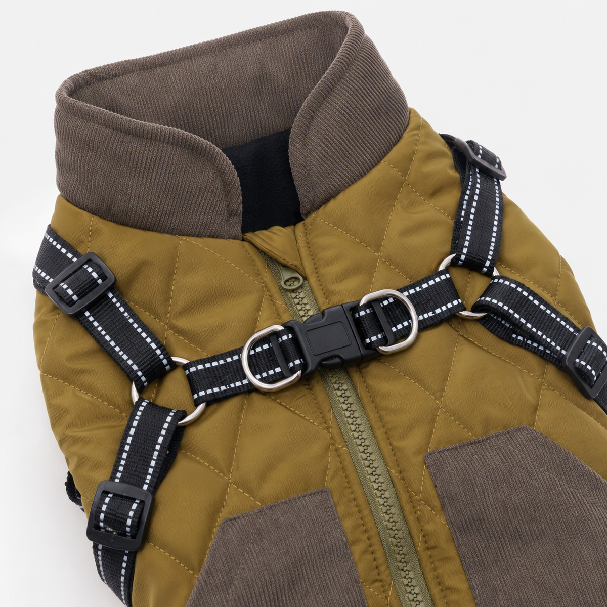 Balto | Hundejacke mit Fleece und Geschirr