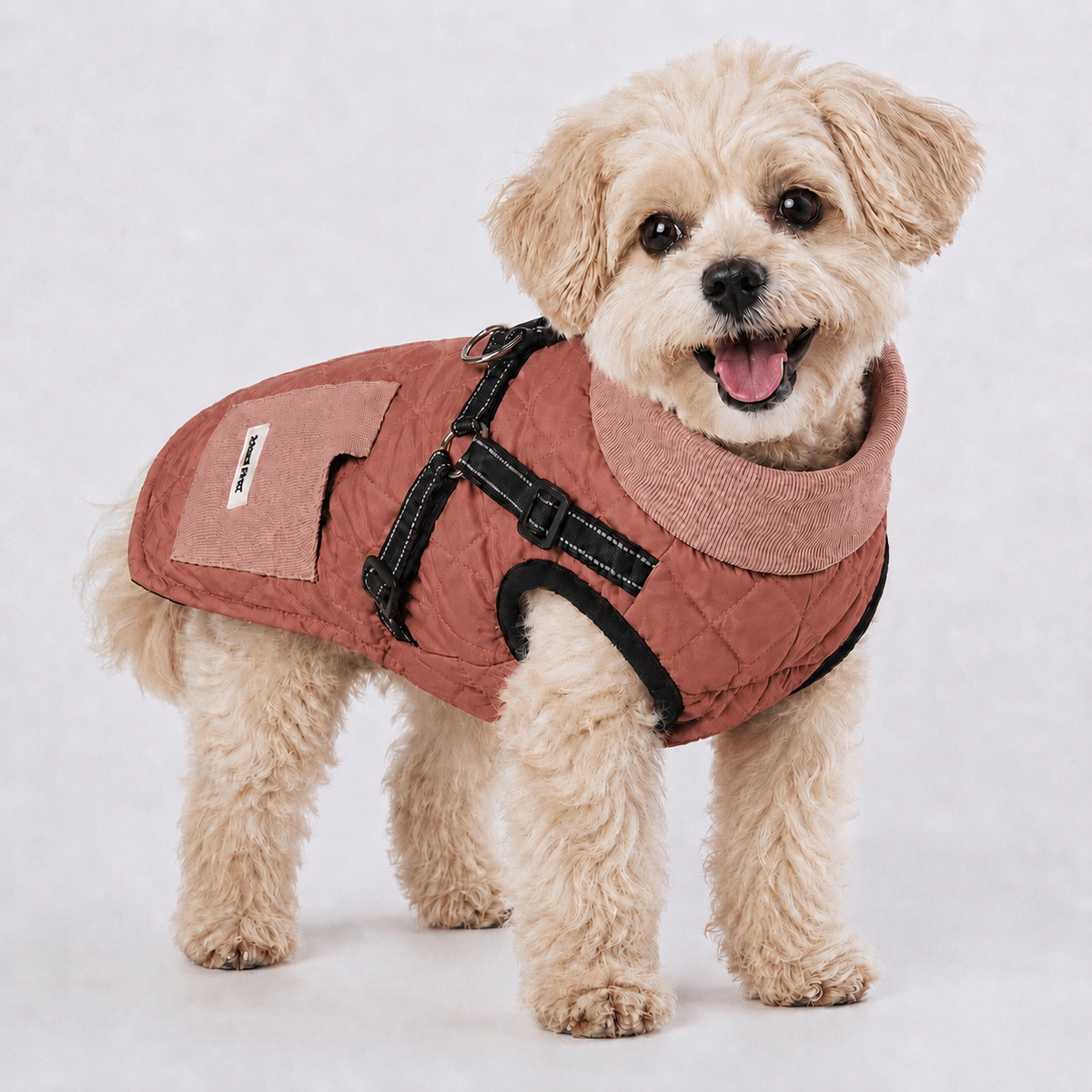 Balto | Hundejacke mit Fleece und Geschirr