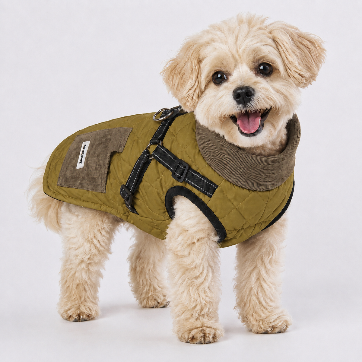 Balto | Hundejacke mit Fleece und Geschirr