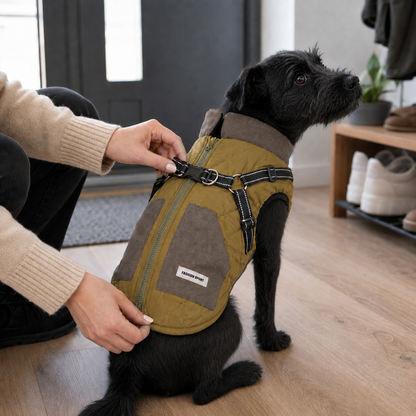 Balto | Hundejacke mit Fleece und Geschirr