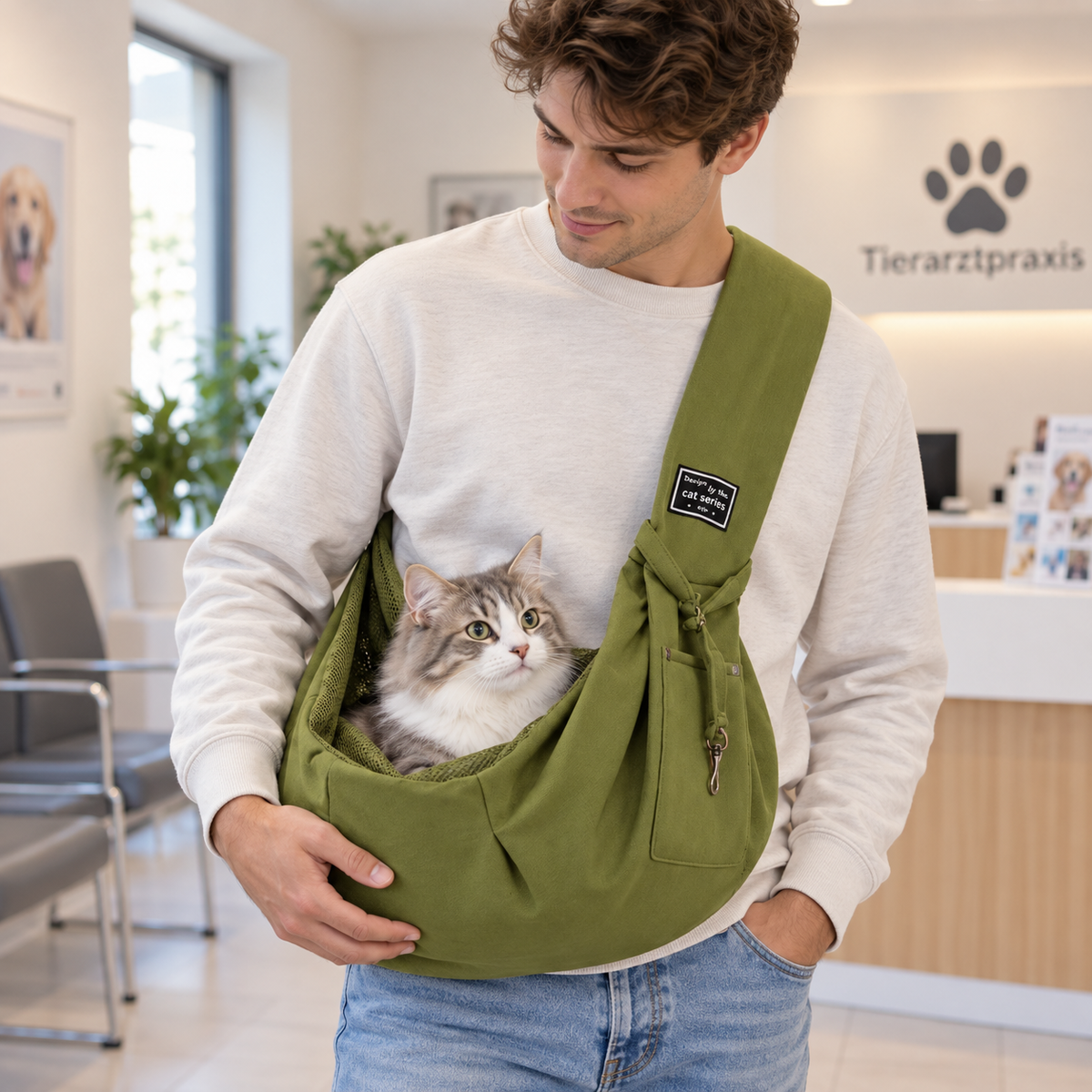 Betty | Haustiertasche mit praktischen Aufbewahrungsfächern