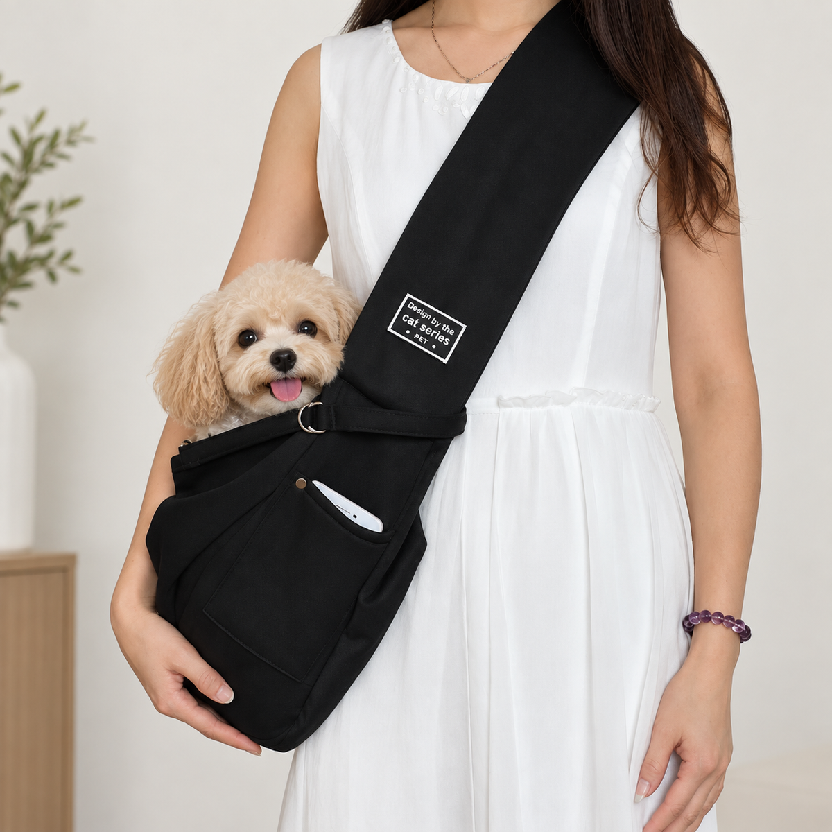 Betty | Haustiertasche mit praktischen Aufbewahrungsfächern